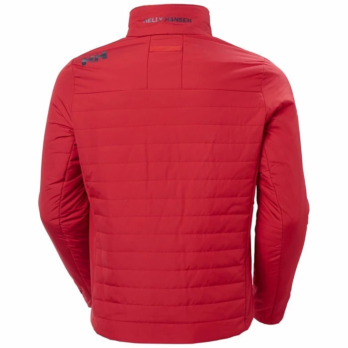 Men's Helly Hansen Crew 2.0 Casual Jackets Red | 296-ULPZTS