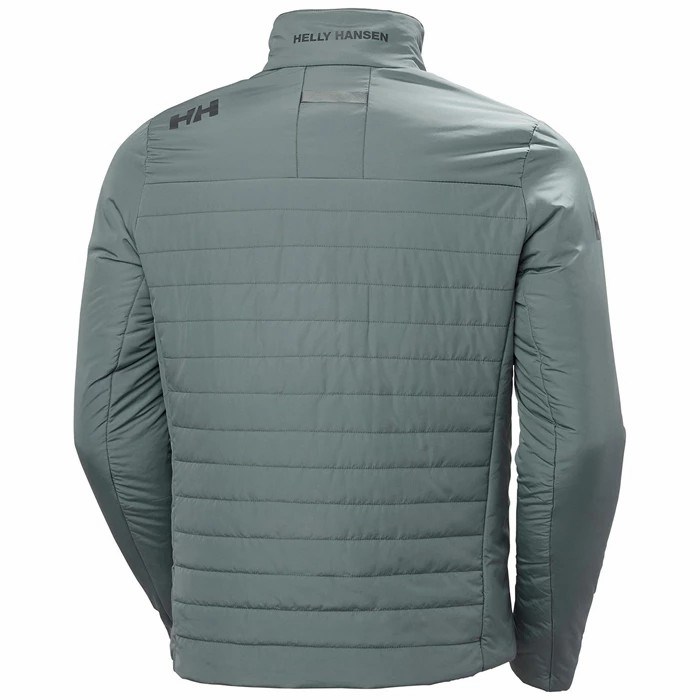 Men's Helly Hansen Crew 2.0 Casual Jackets Grey | 859-MOWPUF