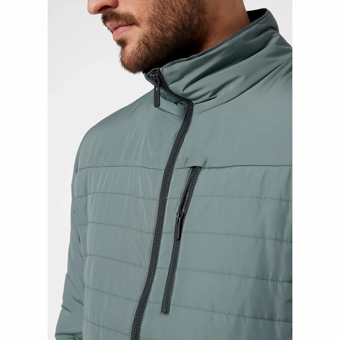 Men's Helly Hansen Crew 2.0 Sailing Jackets Grey | 263-UDVYHM