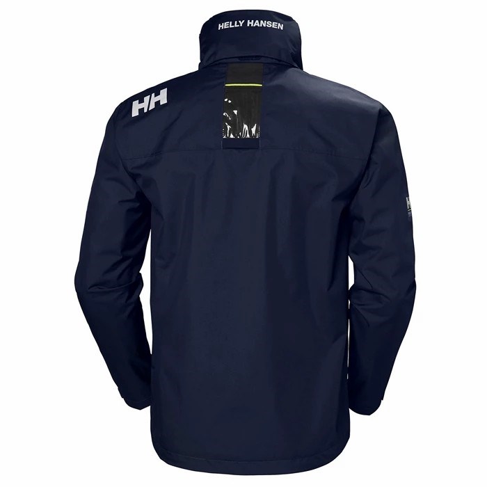 Men's Helly Hansen Crew Hooded Casual Jackets Navy | 483-VZIGXS