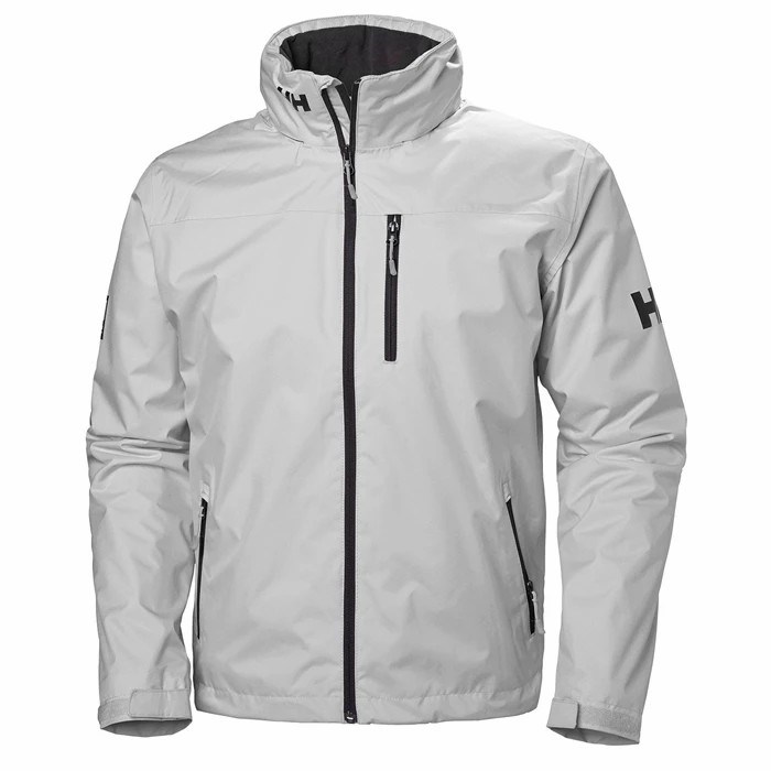 Men's Helly Hansen Crew Hooded Midlayer Casual Jackets Grey | 065-VDPRYU