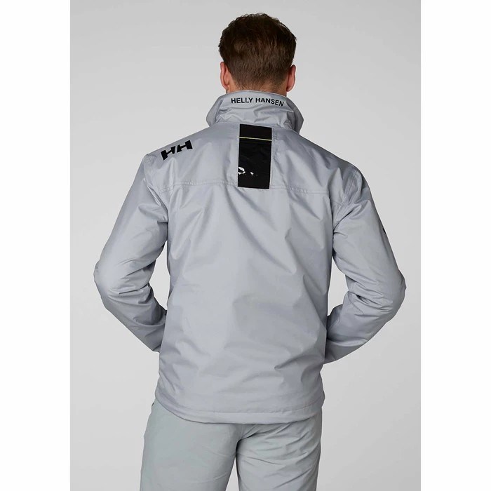 Men's Helly Hansen Crew Midlayer Casual Jackets Grey | 218-VRGDJQ