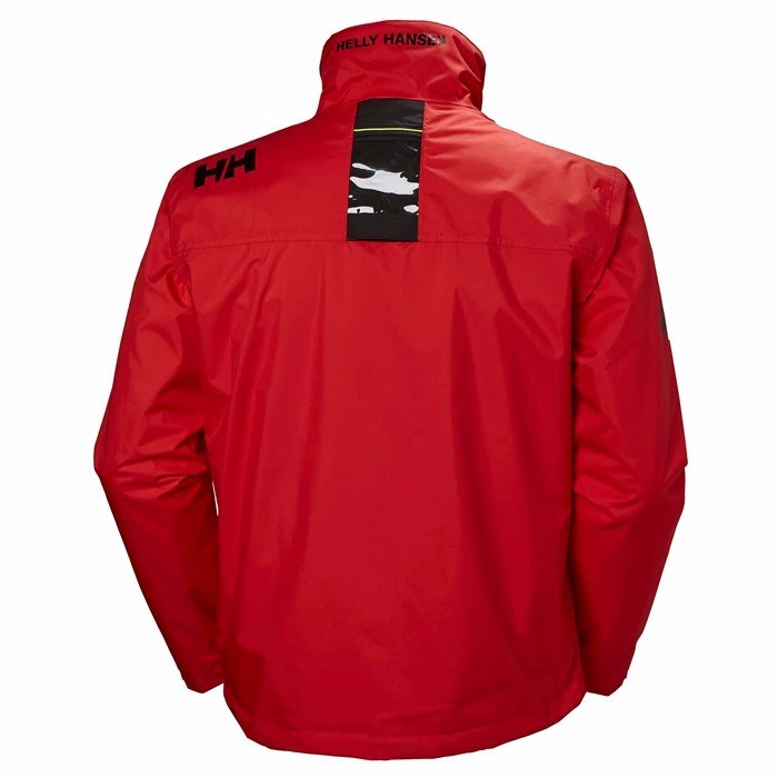 Men's Helly Hansen Crew Midlayer Casual Jackets Red | 250-MHSPOV