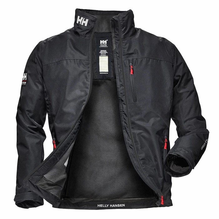 Men\'s Helly Hansen Crew Midlayer Sailing Jackets Navy | 365-LIUEKR