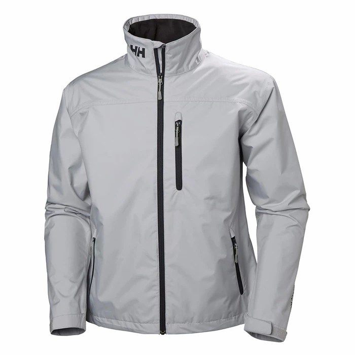 Men\'s Helly Hansen Crew Sailing Jackets Grey | 061-BCTKMV