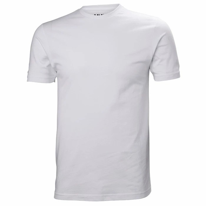 Men\'s Helly Hansen Crew T Shirts White | 754-BWXTOD