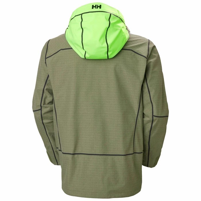 Men's Helly Hansen Elevation 3.0 Ski Jackets Green | 240-GHKVPX