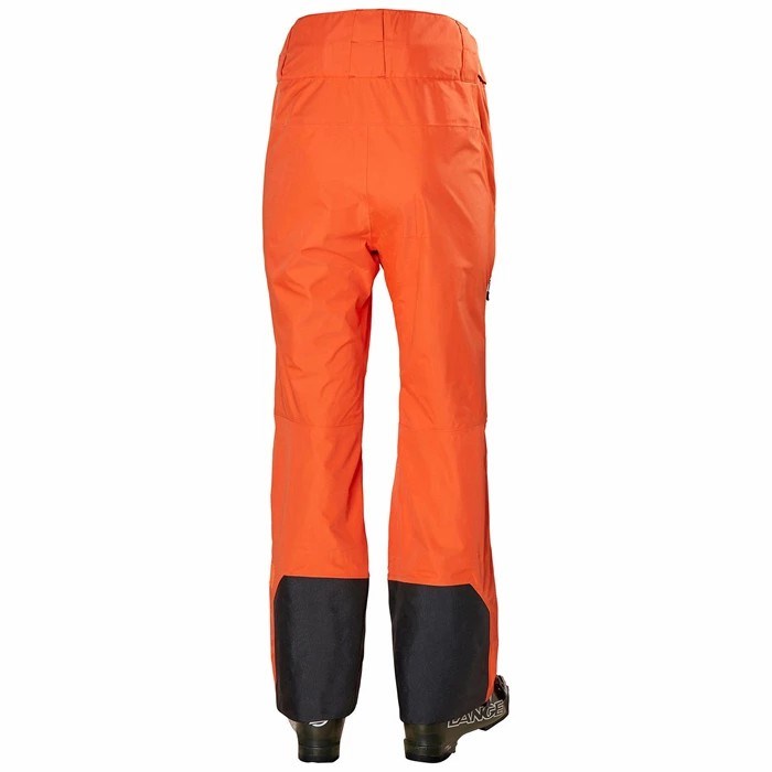 Men's Helly Hansen Elevation Infinity 2.0 Snow Pants Orange / Red | 843-CXVUFI