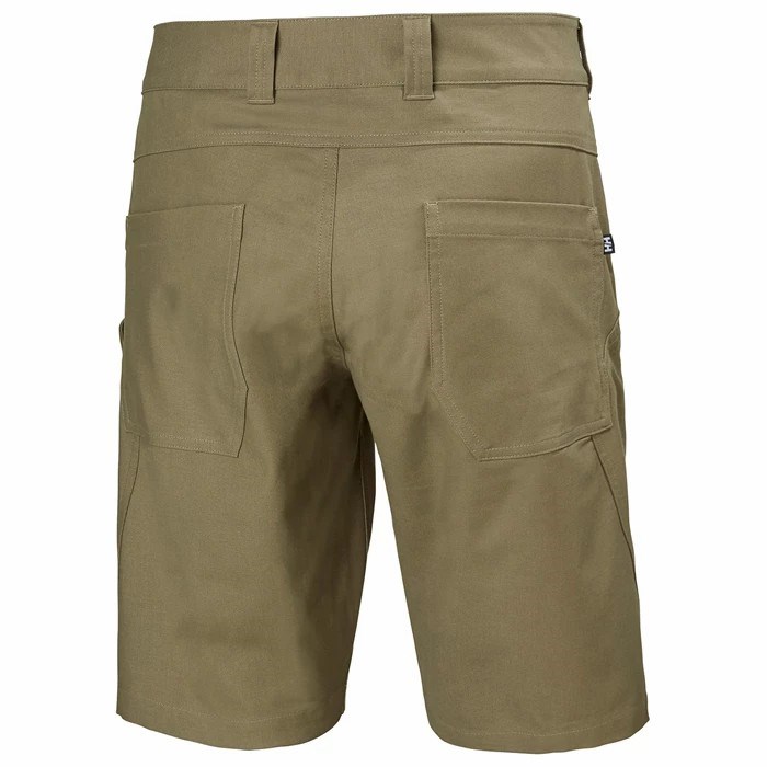 Men's Helly Hansen Essential Canvas Shorts Grey | 051-NOCJZE