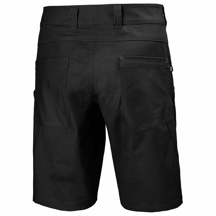 Men's Helly Hansen Essential Canvas Shorts Grey / Black | 518-XDHBKJ