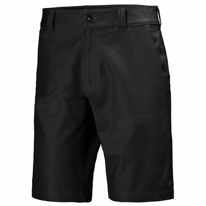 Men\'s Helly Hansen Essential Canvas Shorts Grey / Black | 518-XDHBKJ