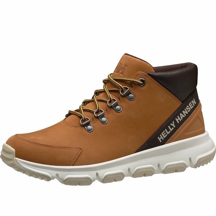 Men's Helly Hansen Fendvard Work Boots Orange Brown | 974-IGTRJS