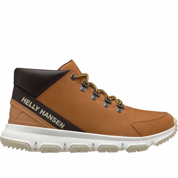 Men's Helly Hansen Fendvard Work Boots Orange Brown | 974-IGTRJS