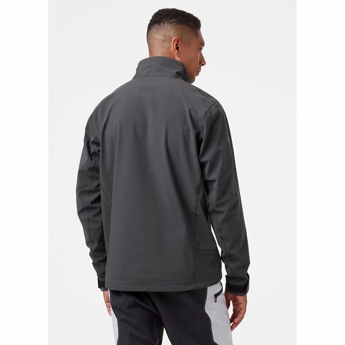 Men's Helly Hansen Foil Pro Soft Sailing Jackets Grey | 703-UMIWGX