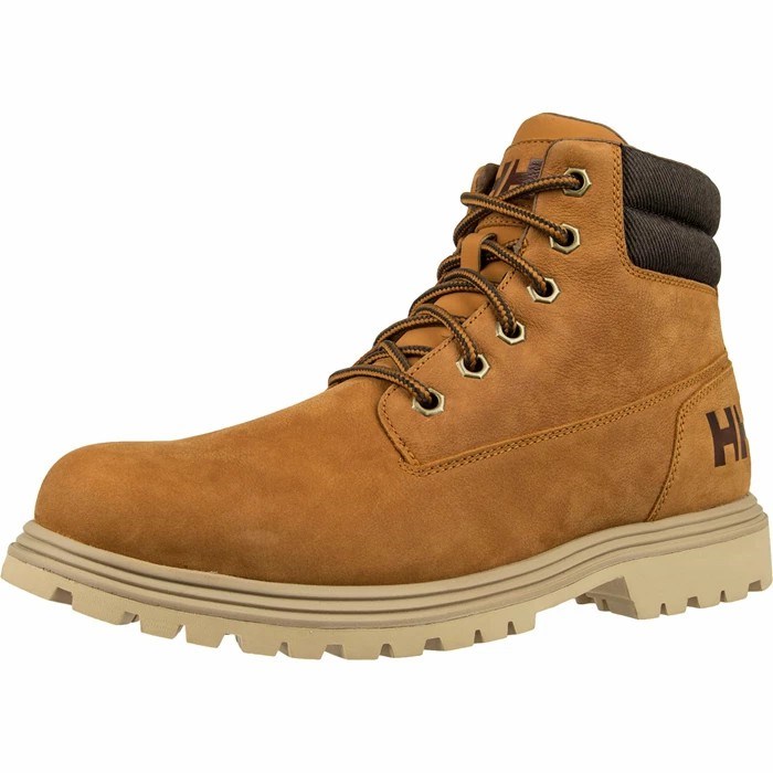 Men's Helly Hansen Fremont Work Boots Orange Brown | 780-VKTGEF