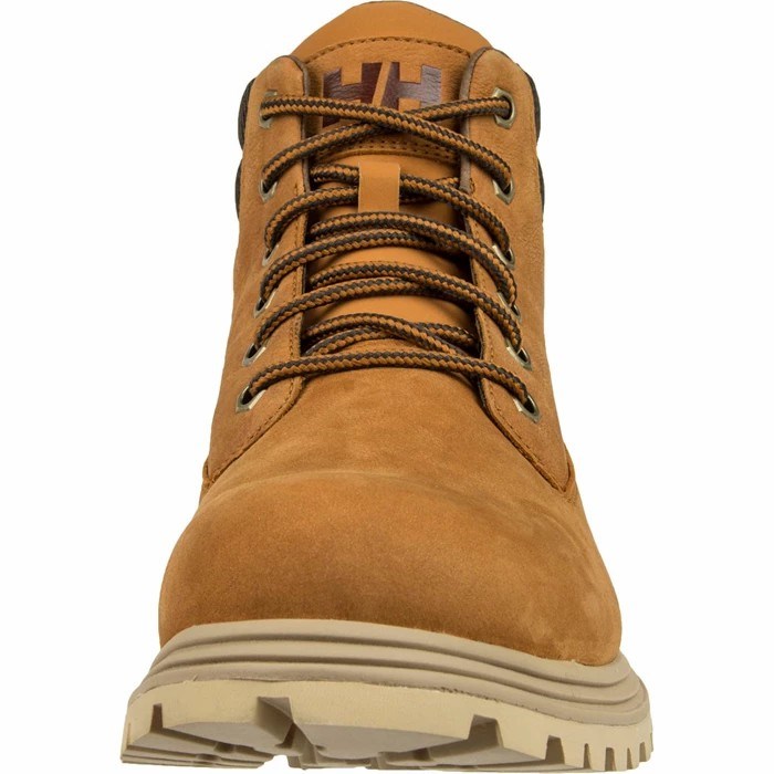 Men's Helly Hansen Fremont Work Boots Orange Brown | 780-VKTGEF