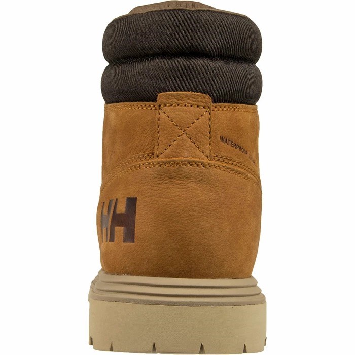 Men's Helly Hansen Fremont Work Boots Orange Brown | 780-VKTGEF