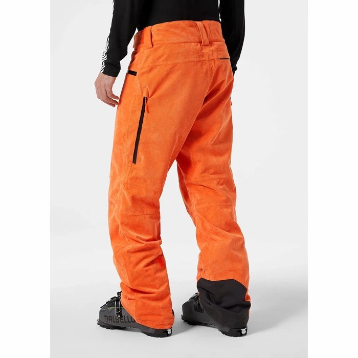 Men's Helly Hansen Garibaldi 2.0 Snow Pants Orange | 348-RGQNDT