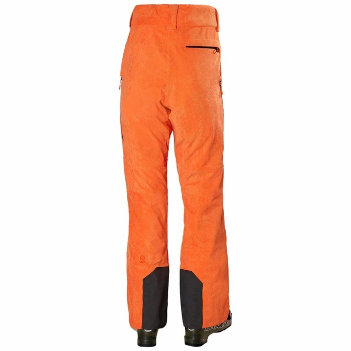 Men's Helly Hansen Garibaldi 2.0 Snow Pants Orange | 348-RGQNDT