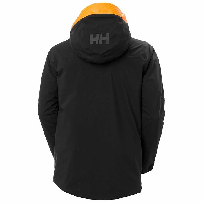 Men's Helly Hansen Garibaldi Infinity Ski Jackets Black | 369-ACMRYI