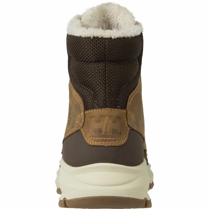 Men's Helly Hansen Garibaldi V3 Work Boots Brown | 609-KLMJYT