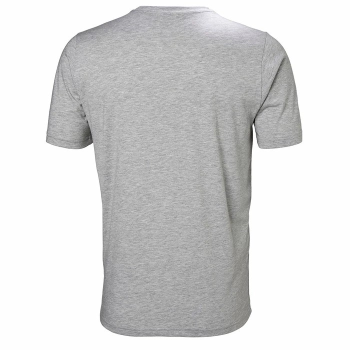 Men's Helly Hansen Hh Logo T Shirts Grey | 342-TOVNIX