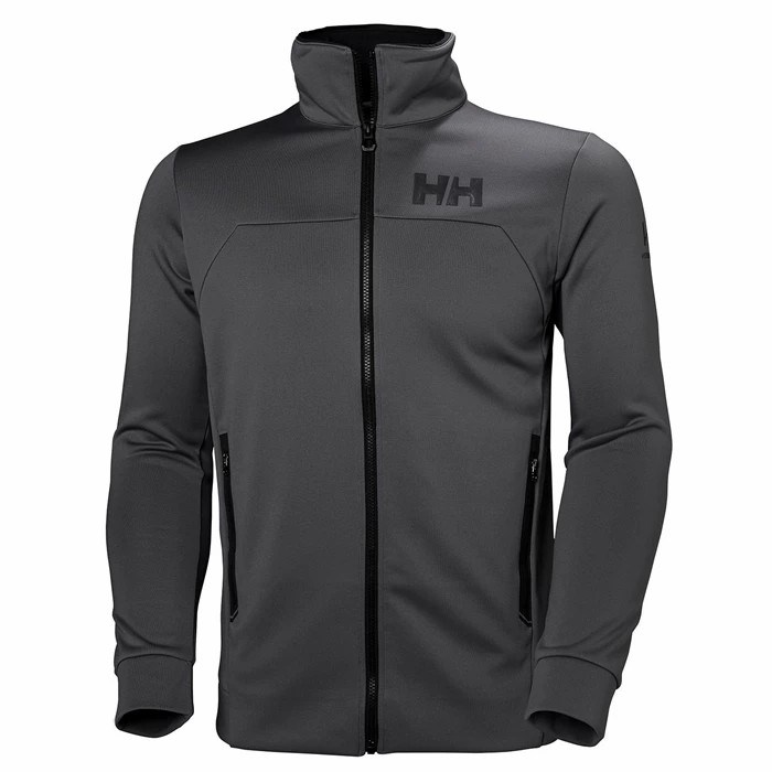 Men\'s Helly Hansen Hp Midlayer Jackets Grey | 052-IHNLQS