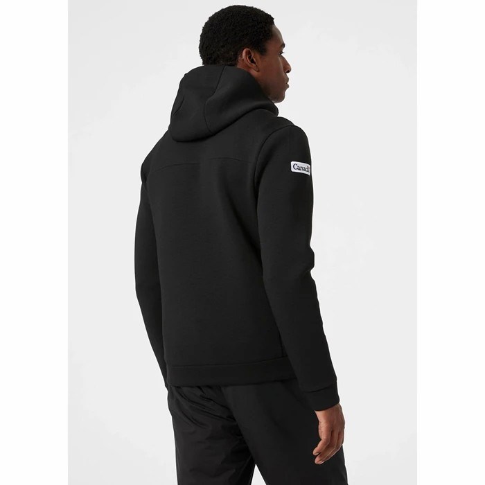 Men's Helly Hansen Hp Ocean Fz Casual Jackets Black | 079-YPKCXE