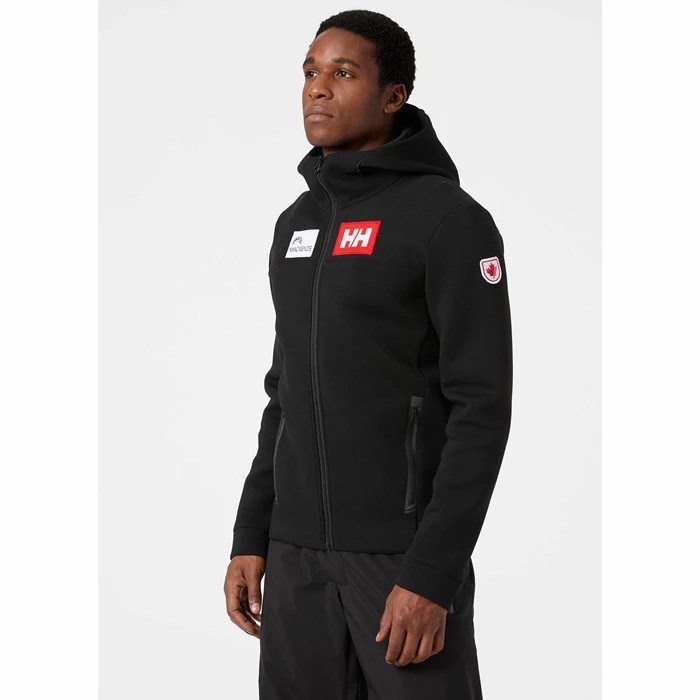 Men's Helly Hansen Hp Ocean Fz Casual Jackets Black | 079-YPKCXE