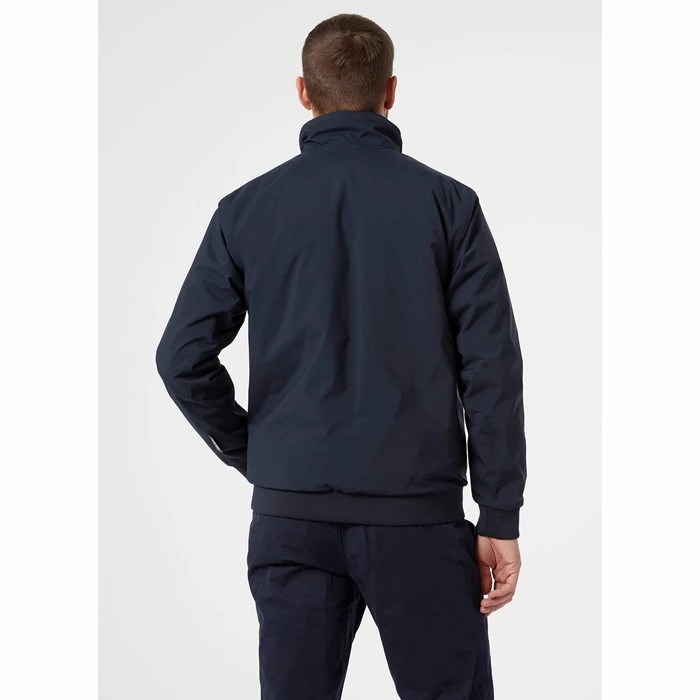 Men's Helly Hansen Hp Racing Lifaloft Insulated Bomber Sailing Jackets Navy | 237-EAISQX