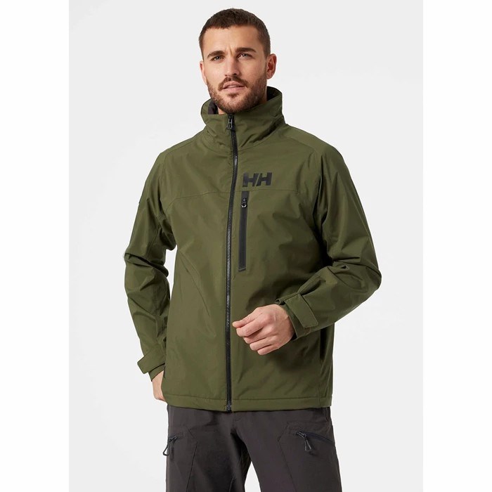 Men's Helly Hansen Hp Racing Lifaloft Insulated Sailing Jackets Grey | 273-NXPCIA