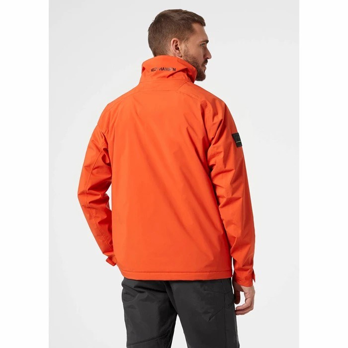 Men's Helly Hansen Hp Racing Lifaloft Insulated Sailing Jackets Orange / Red | 452-BAGKDT