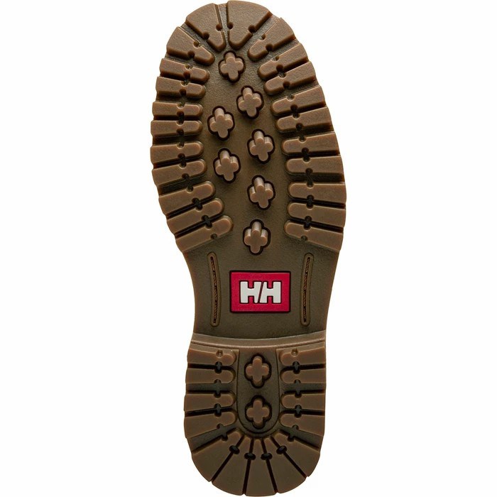 Men's Helly Hansen Keystone Chelsea Primaloft Work Boots Brown / Black | 319-HUBMNK