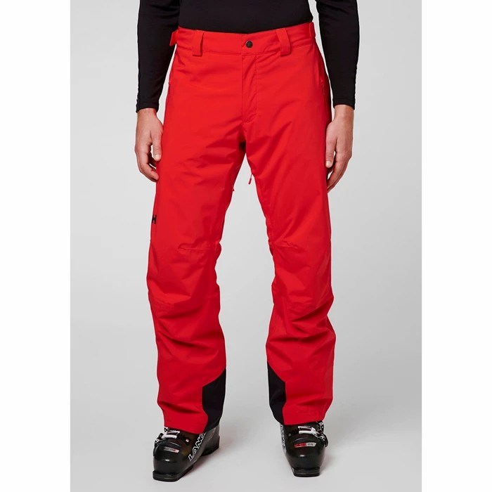 Men's Helly Hansen Legendary Insulated Snow Pants Red | 135-GMJVPO