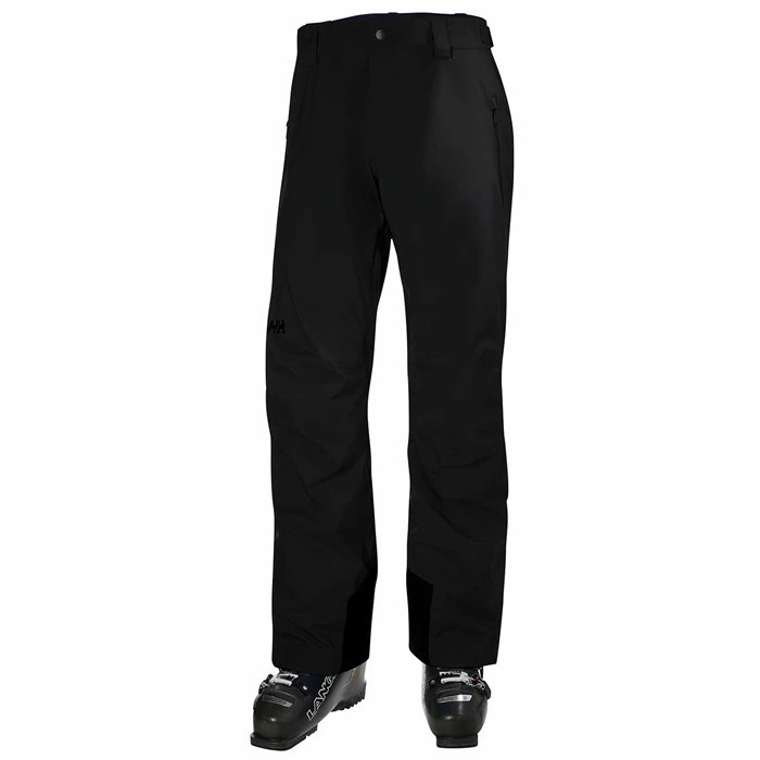 Men\'s Helly Hansen Legendary Insulated Snow Pants Black | 412-WUDBNS