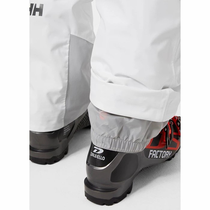 Men's Helly Hansen Legendary Insulated Snow Pants White | 903-RLAKGM