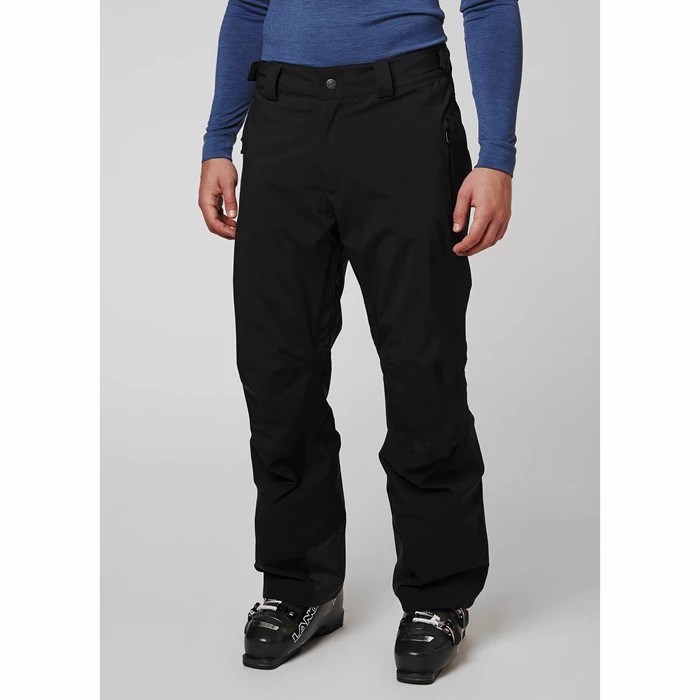 Men's Helly Hansen Legendary Snow Pants Black | 095-KDQUZC