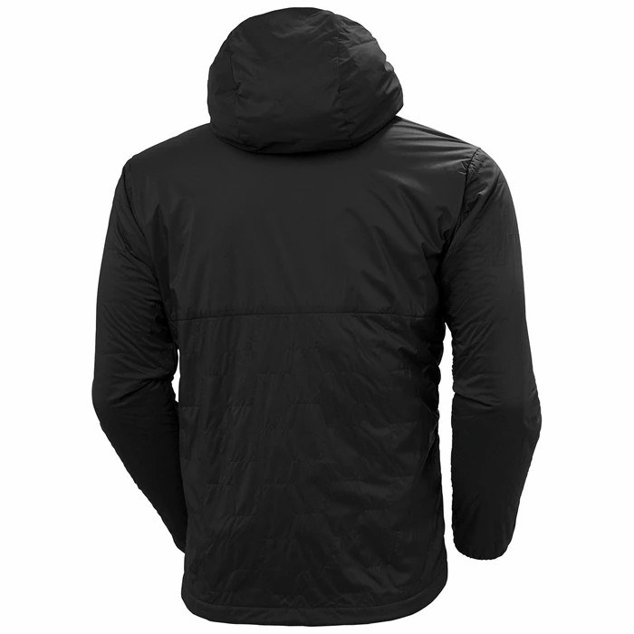 Men's Helly Hansen Lifaloft Air Insulated Jackets Black | 406-AWKRIP