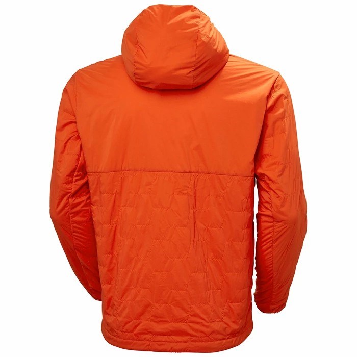 Men's Helly Hansen Lifaloft Air Insulated Jackets Orange / Grey | 710-NLCOYM