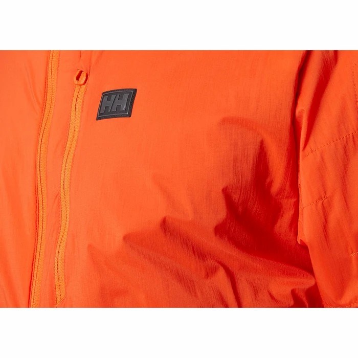 Men's Helly Hansen Lifaloft Air Insulated Jackets Orange / Grey | 710-NLCOYM