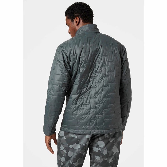 Men's Helly Hansen Lifaloft Hiking Jackets Grey | 395-YUFPJZ