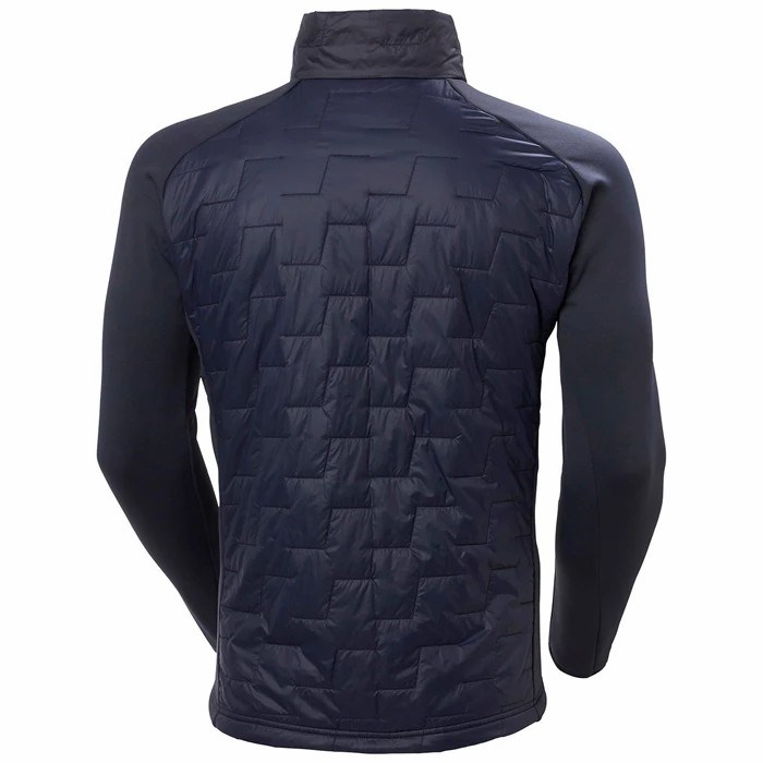 Men's Helly Hansen Lifaloft Hybrid Coats Navy | 835-PREOCV