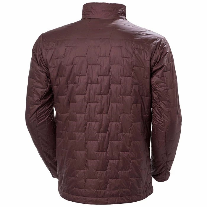 Men's Helly Hansen Lifaloft Ski Jackets Brown | 582-YSKRZI