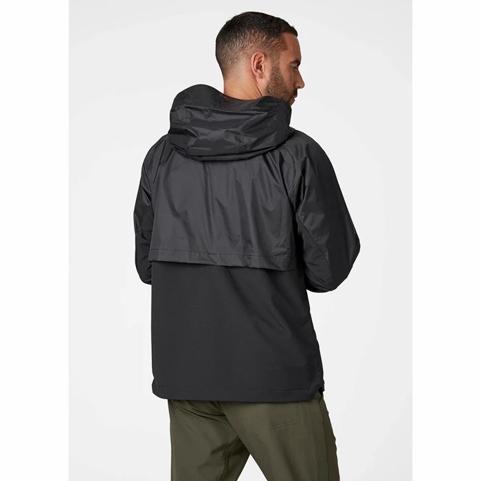 Men's Helly Hansen Logr 2.0 Shell Jackets Black | 652-JMRIKS