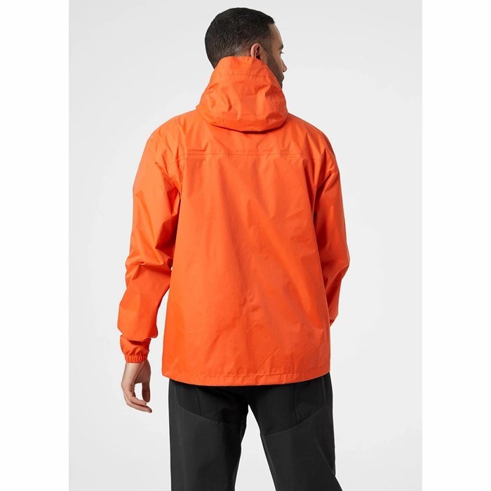 Men's Helly Hansen Loke Outdoor Jackets Orange | 459-SIVUYP