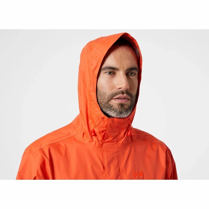 Men's Helly Hansen Loke Outdoor Jackets Orange | 459-SIVUYP