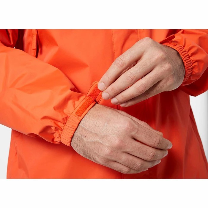 Men's Helly Hansen Loke Outdoor Jackets Orange | 459-SIVUYP