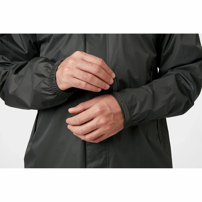 Men's Helly Hansen Loke Shell Jackets Grey | 798-AHDFCE