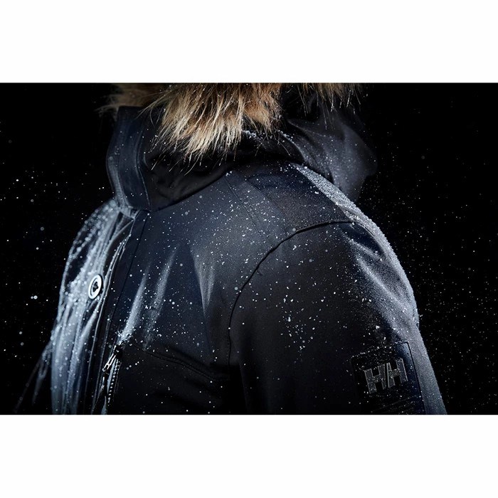 Men's Helly Hansen Longyear Ii Winter Jackets Black | 978-DILXNJ