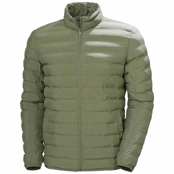 Men\'s Helly Hansen Mono Material Casual Jackets Green | 145-JIXFRB